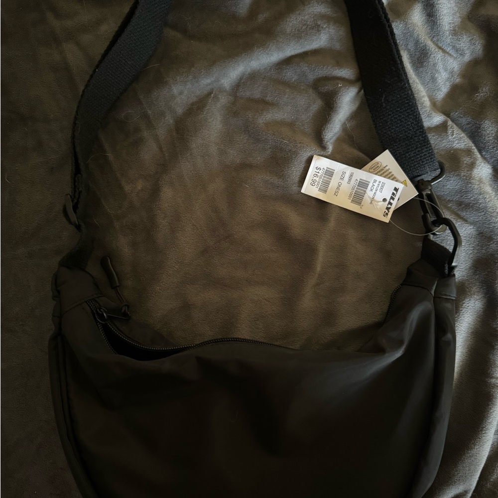 Tilly’s Black Nyloon Moon bag